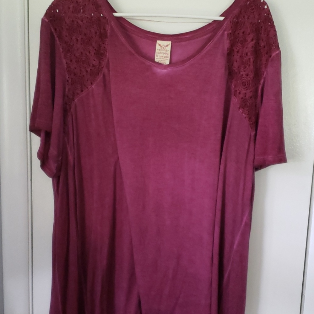 Pretty purple top